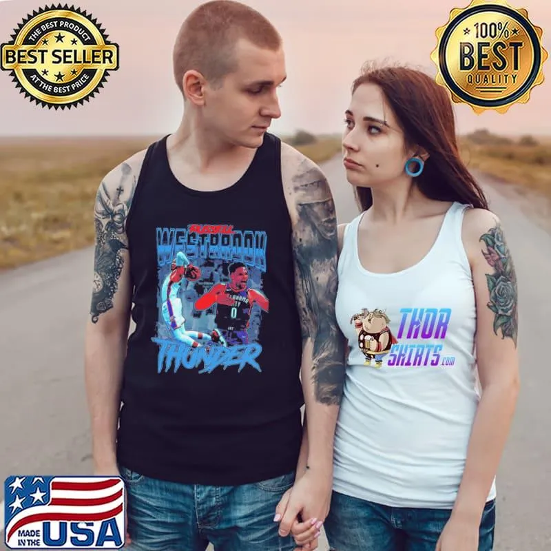 Russell westbrook okc bootleg grafisch vintage s Tank Top