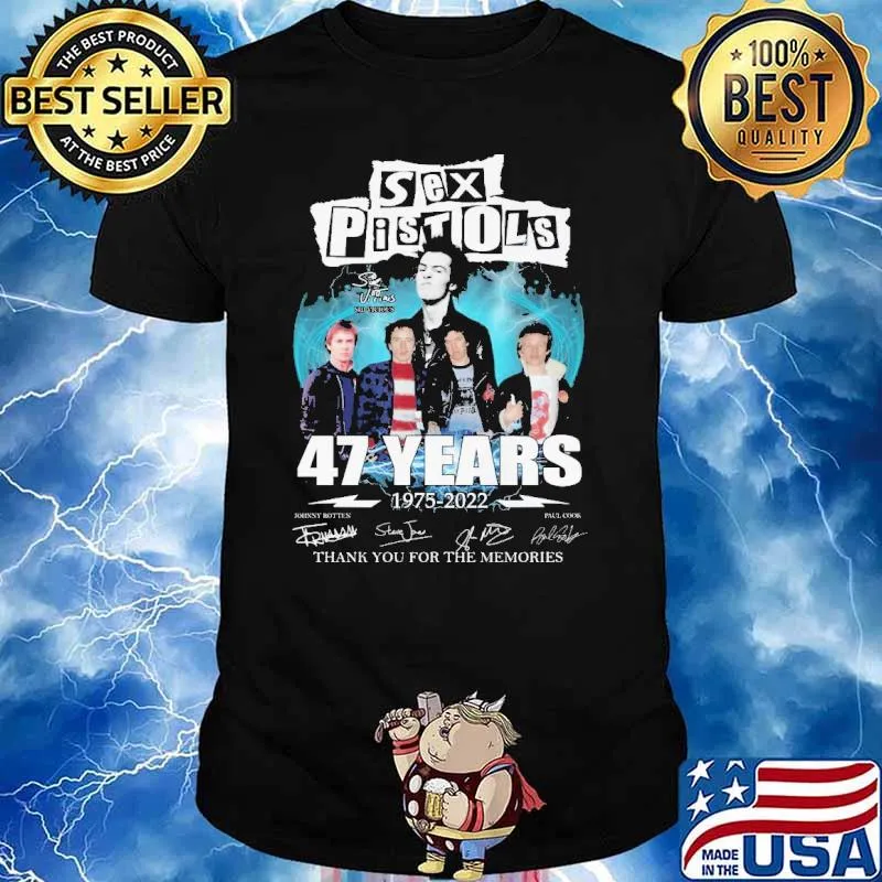 Sex Pistols 47 Years Shirt