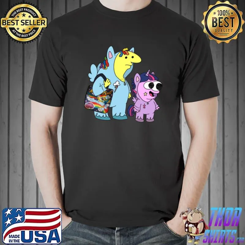 Smiling friends is magic unicorn T-Shirt