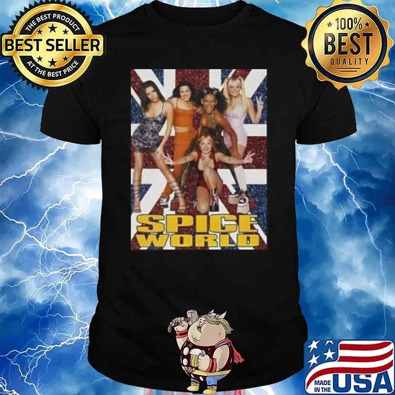 Spice world spice girls graphic shirt