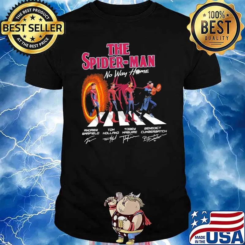 Spider man no way home nwh movie 3 spider man Marvel no way home mcu spiderman shirt