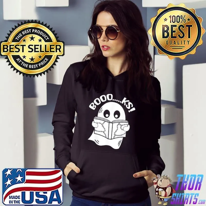 Spooky boooks reading halloween book lover costume classic s Hoodie
