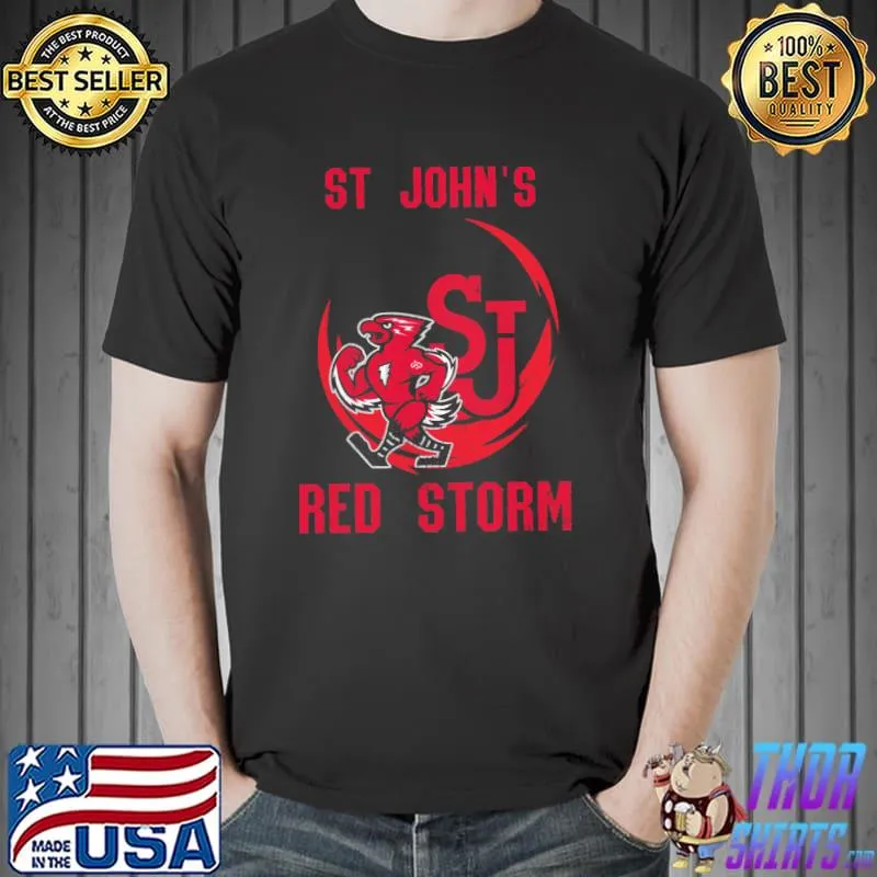 St john's red storm basketball NBA sports front back customized text number shirt
