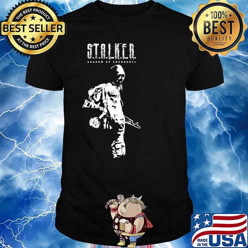 Stalker soc white art shirt