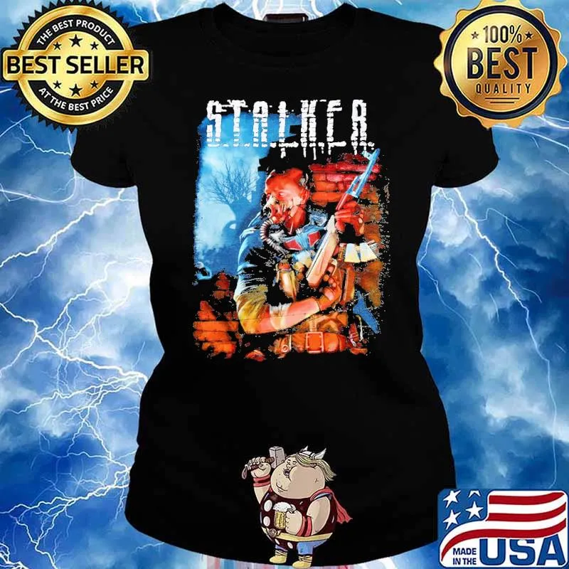 Stalker video game series graphic s Ladies tee