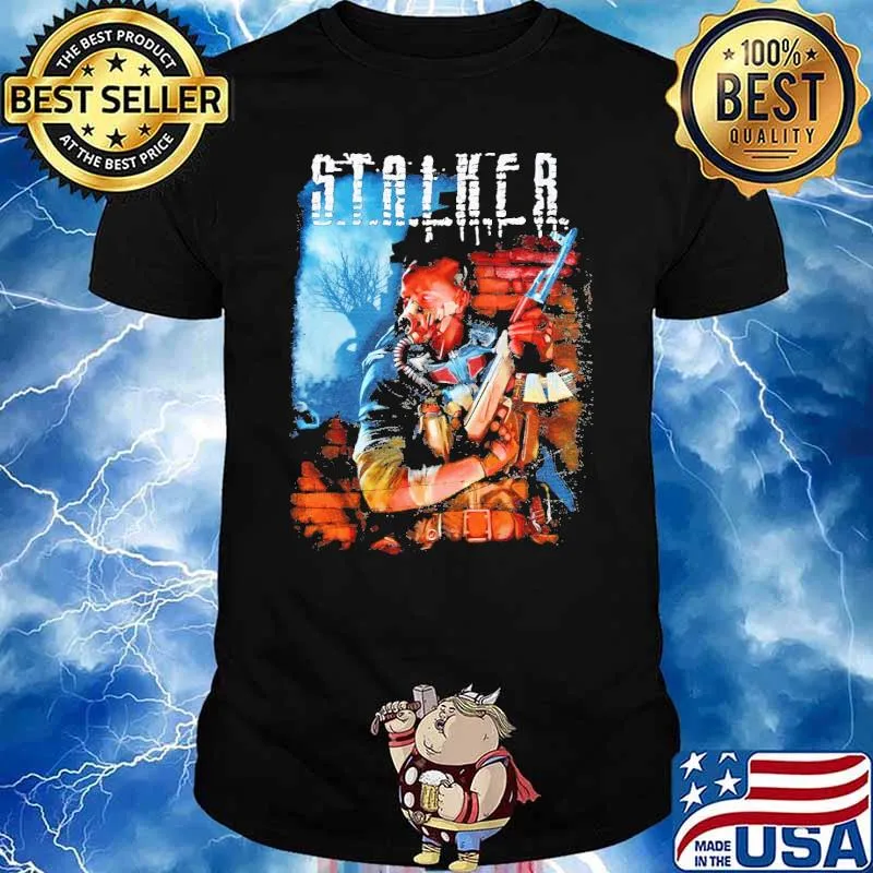 Stalker video game series graphic shirt