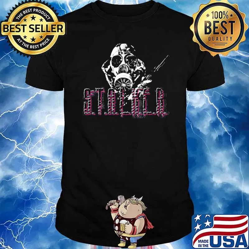 Stalker video game synth artwork shirt