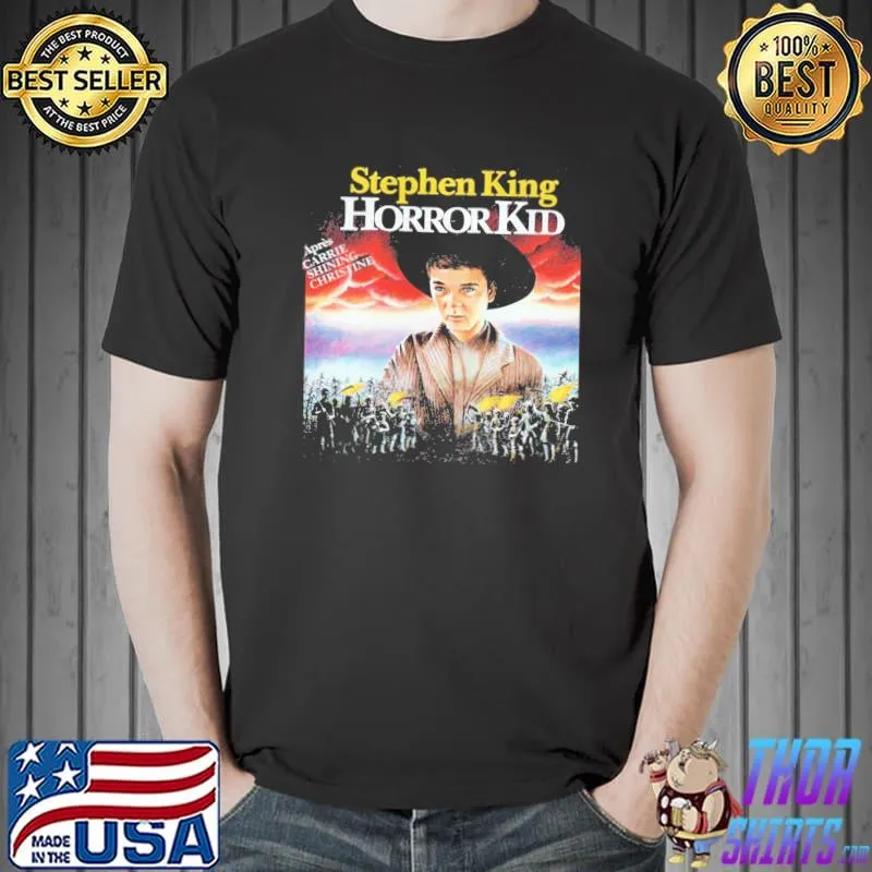 Stephen king children of the corn halloween movie shirt