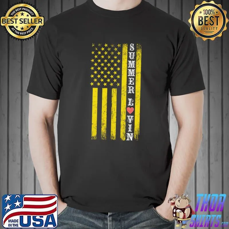 Summer lovin american flag T-Shirt