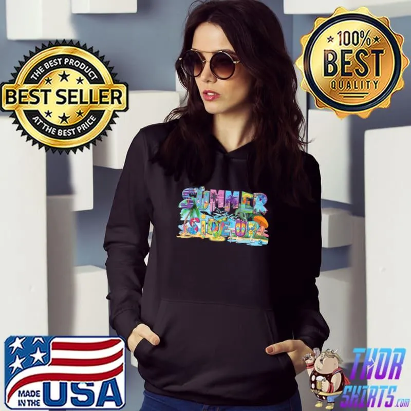 Summer side up beach T-Shirt Hoodie