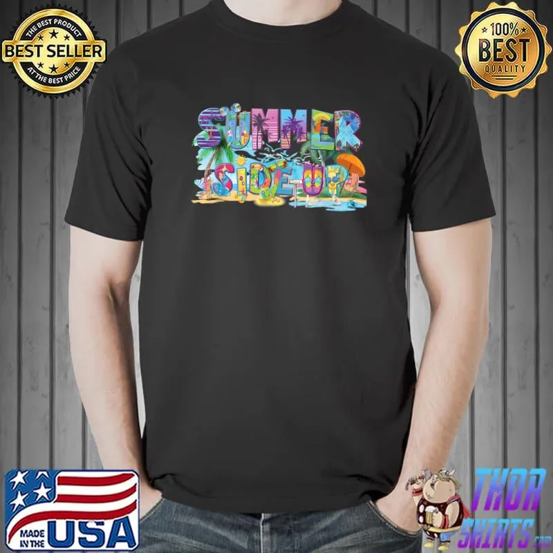 Summer side up beach T-Shirt