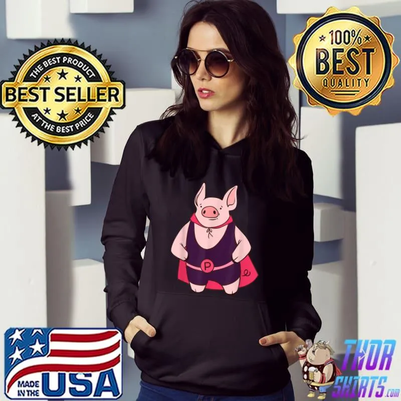 Superhero pig T-Shirt Hoodie