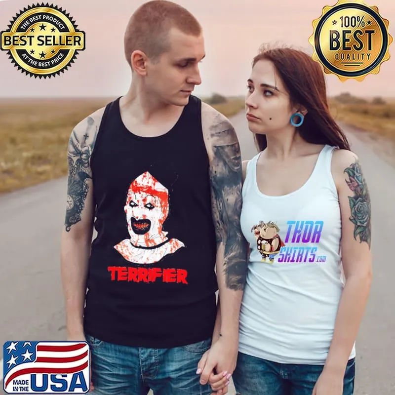 The clown horror terrifier art design 2016 s Tank Top