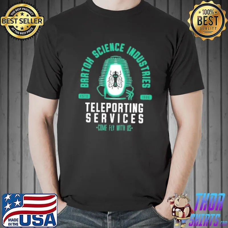 The fly vintage distressed classic scifI horror shirt