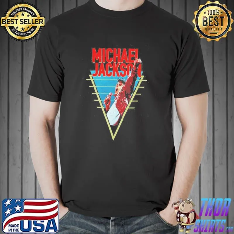 The king of pop music michael jackson inspired mj shirt