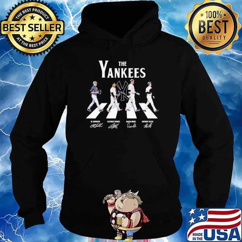 The New York Yankees Signatures Shirt Hoodie
