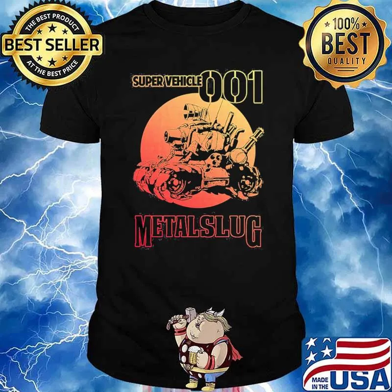 The super vehicle 001 metal slug shirt