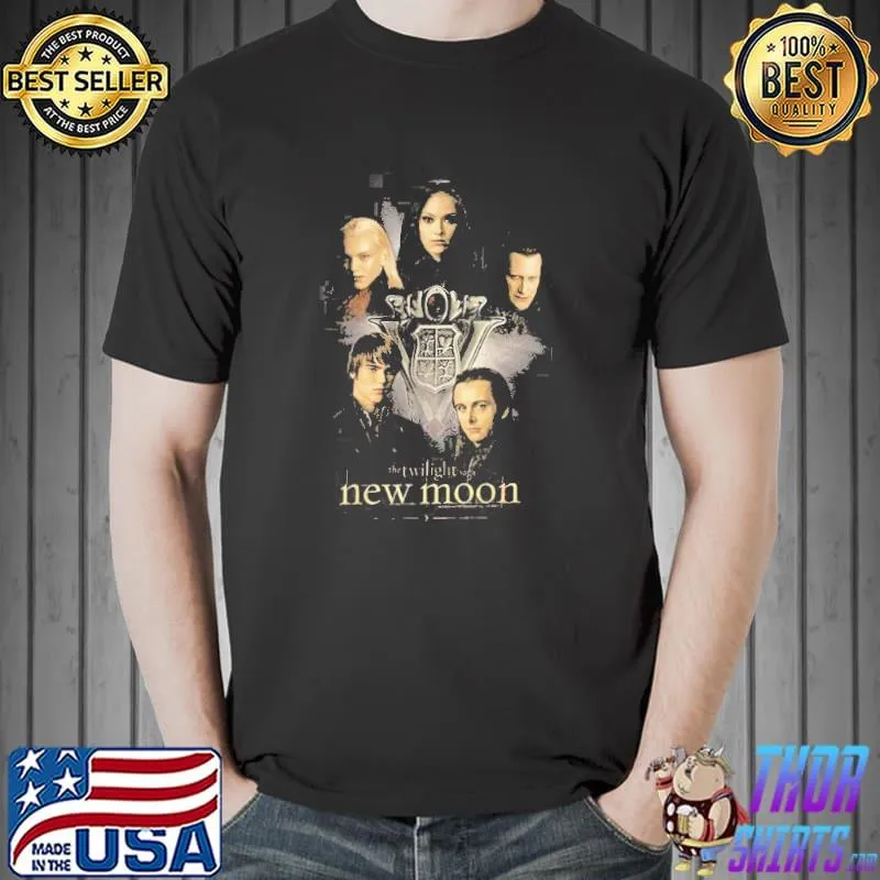 The twilight saga new moon volturI vintage movie classic shirt