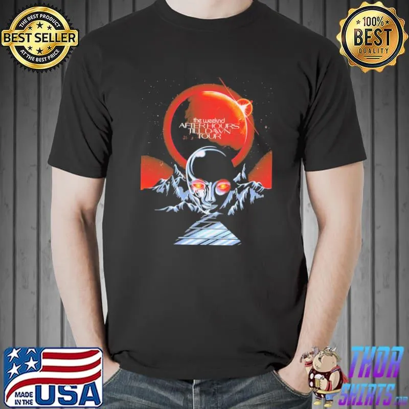 The weeknd the after hours till dawn tour 2022 classic shirt