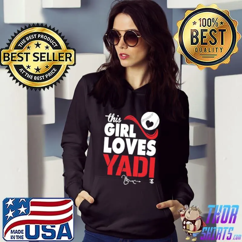 This girl loves yadier molina s Hoodie