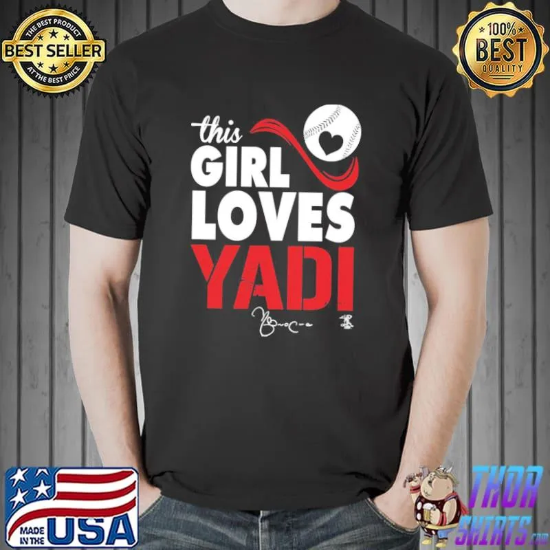 This girl loves yadier molina shirt