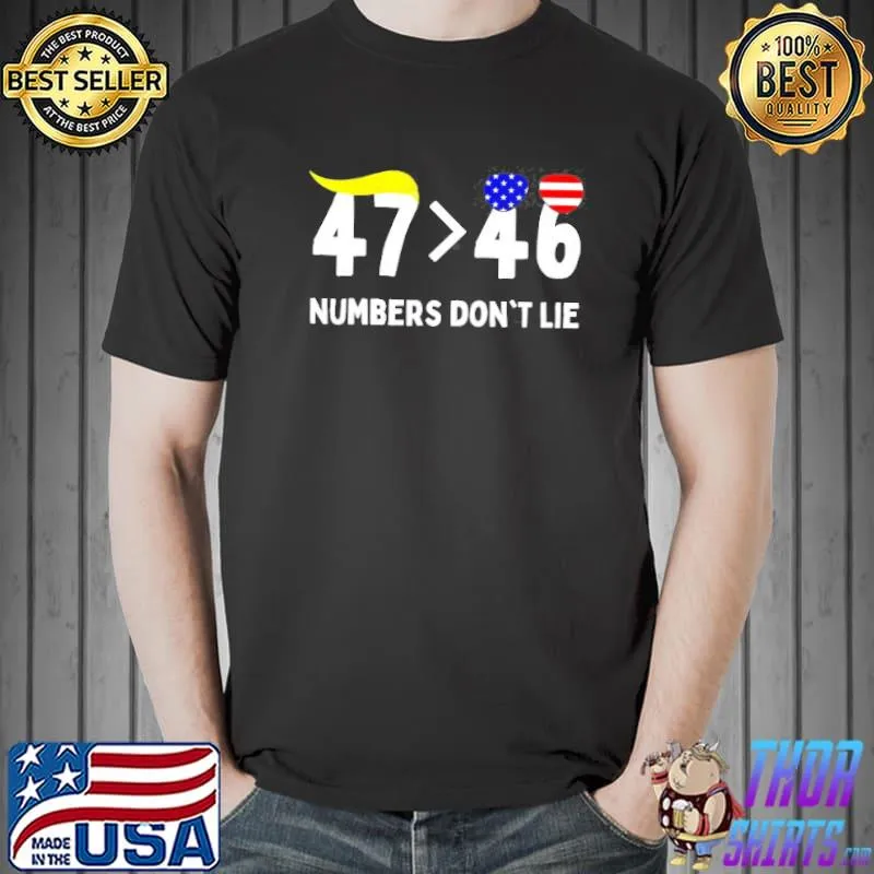 Trump president 2024 vote Donald Trump 47th usa antI Biden shirt