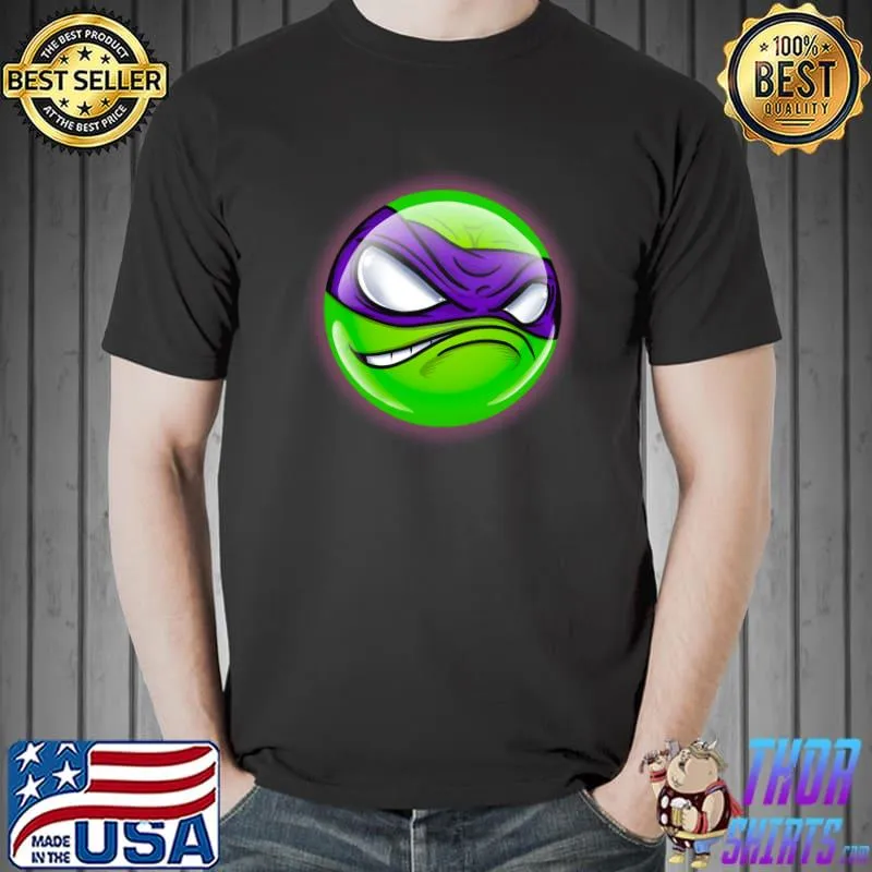 Turtle emoji purple T-Shirt