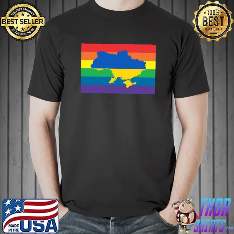 Ukraine Pride Flag T-Shirt
