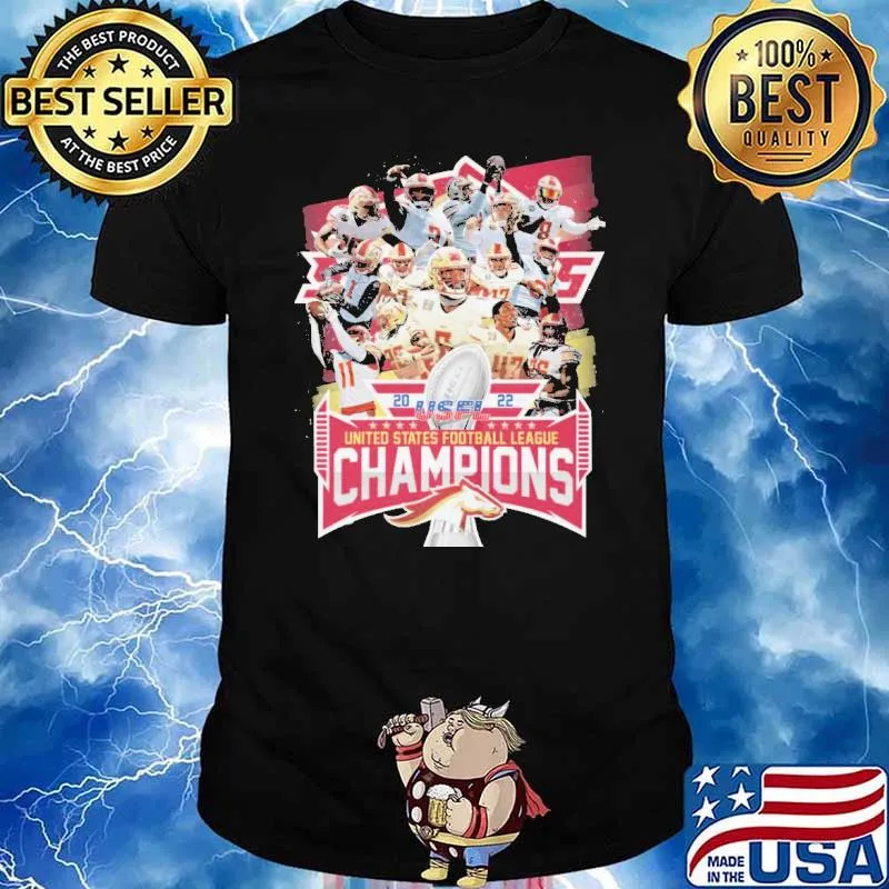 United States Football League Champions Shirt