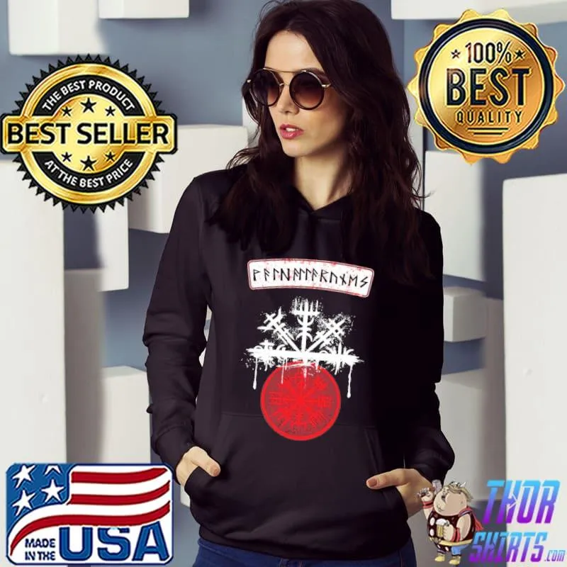 Valhalla Runes List Shirt Hoodie