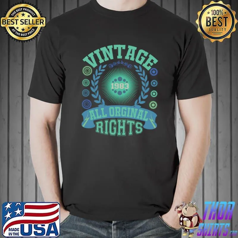 Vintage 1983 All Orginal Rights T-Shirt