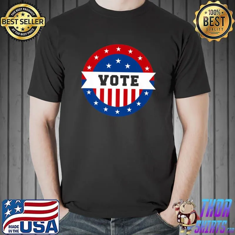 Vote We Are Ruthless Stars Stripes Reproductive Rights T-Shirt