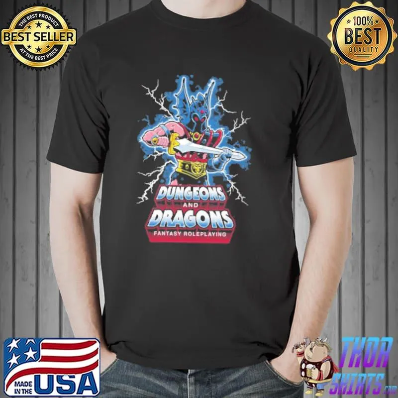 Warduke dungeons and dragons heman gaming parody shirt