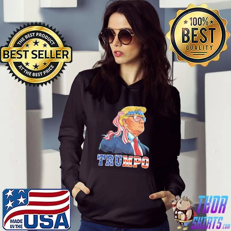 We will be back 2024 Trump supporter trumpo us flag 25k19 s Hoodie