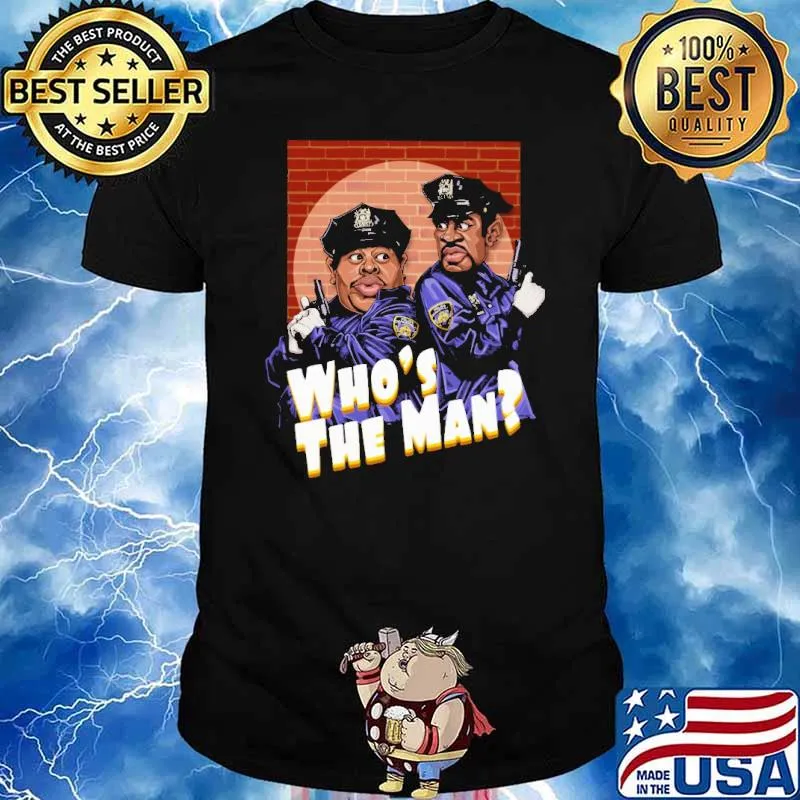 Who's The Man Police Shirt