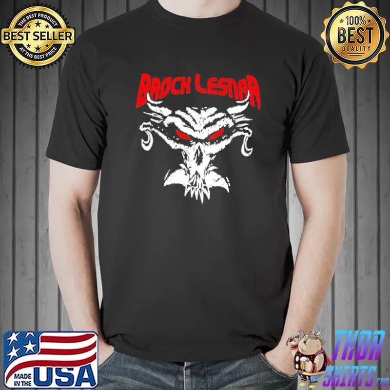 Wrestler brock lesnar shirt