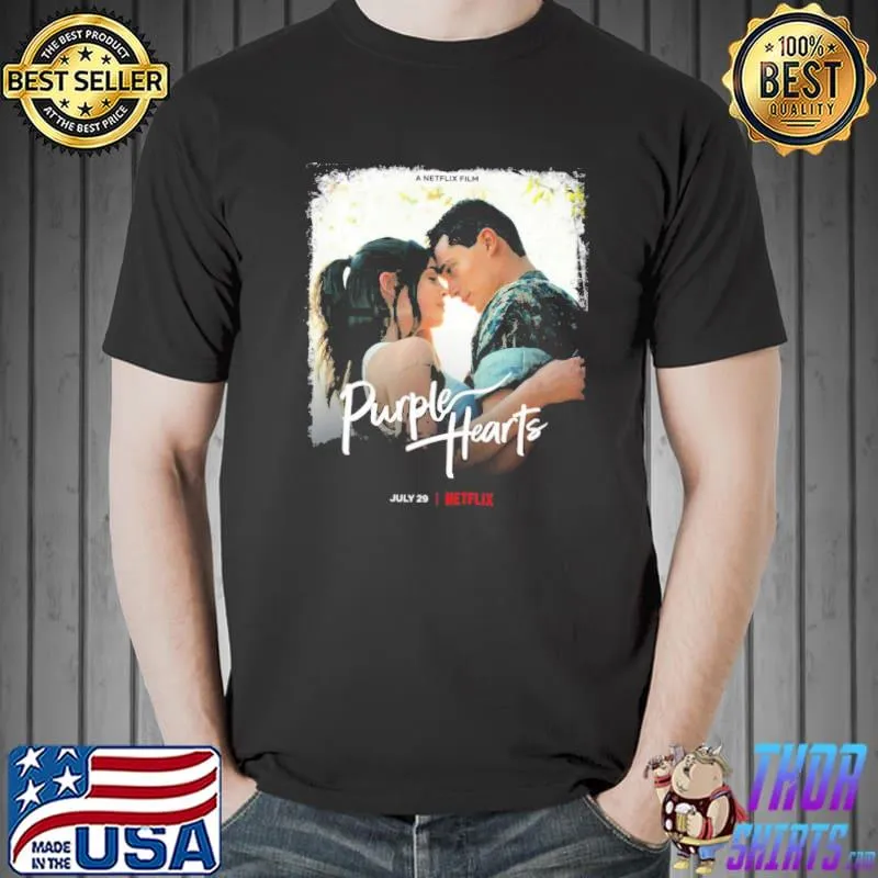 A netflix film purple heartsclasisc shirt