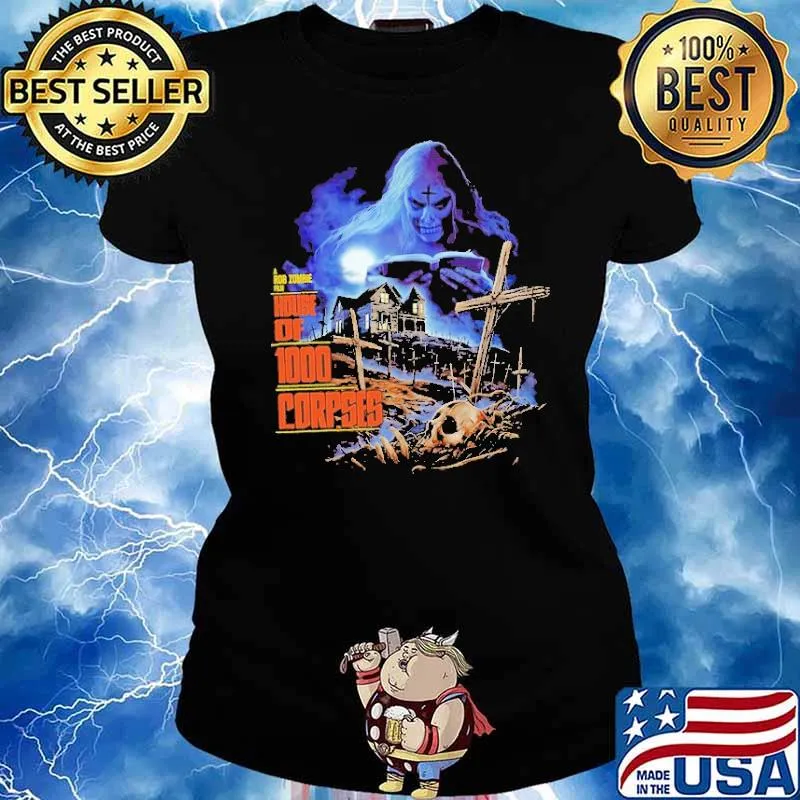 A Rob Zombie Flim House Of 1000 Corpses Shirt Ladies tee