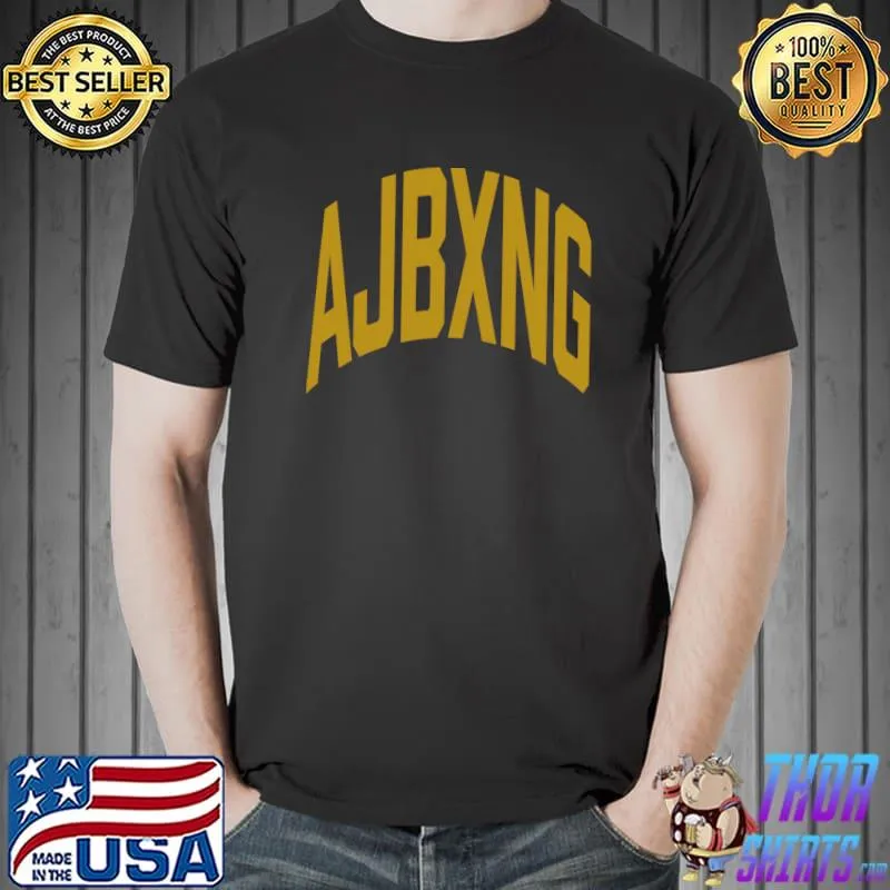 AJBXNG Anthony Joshua Gold Essential T-Shirt