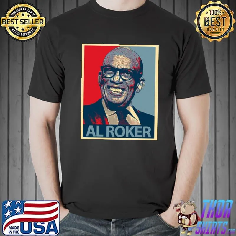 Al roker the legend portrait shirt