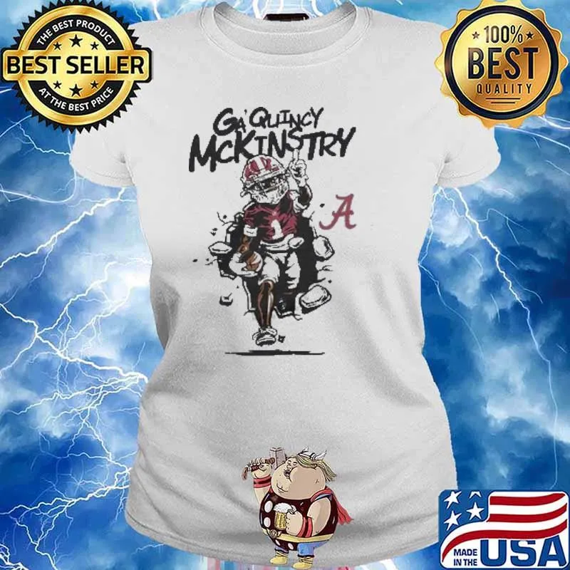 Alabama GaQuincyMcKinstry NCAA Shirt Ladies tee