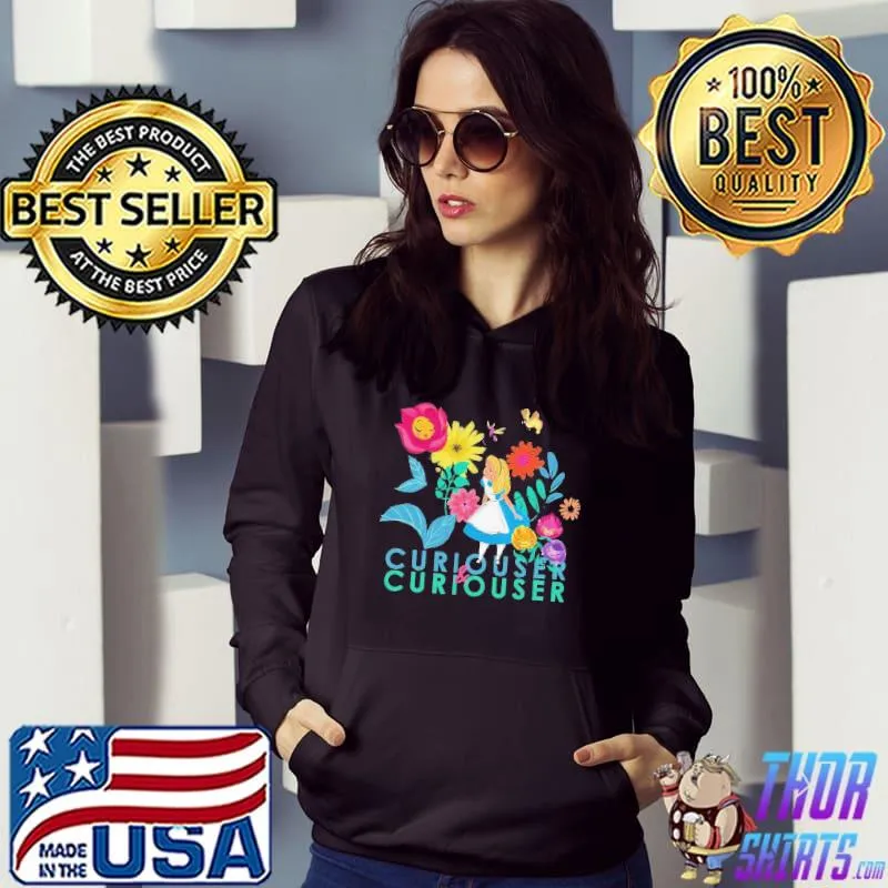 Alice in wonderland curiouser _ curiouser disney classic s Hoodie
