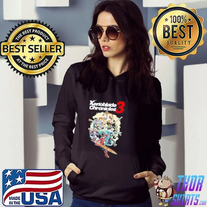 All times of game xenoblade chronicles 3 art classic s Hoodie