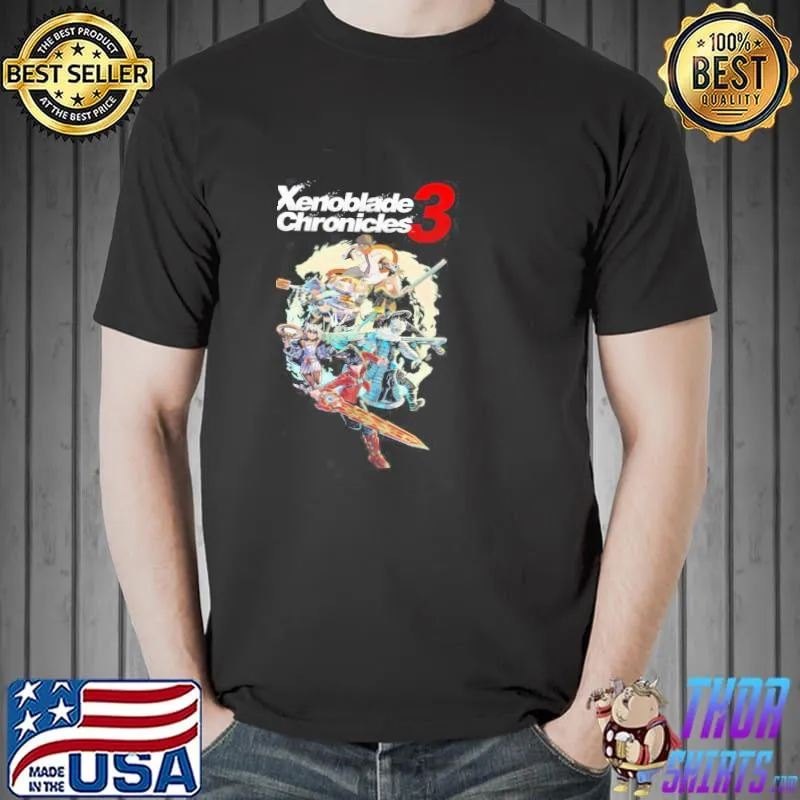 All times of game xenoblade chronicles 3 art classic shirt