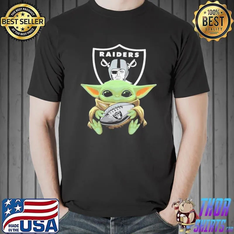 Baby Yoda las vegas raider sport shirt