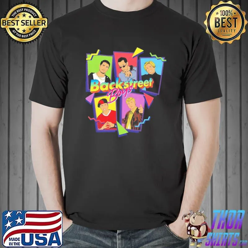 Backstreet boys classic vintage art classic shirt