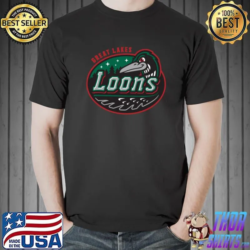 Be Great Lakes Loons Baseball Essential T-Shirt