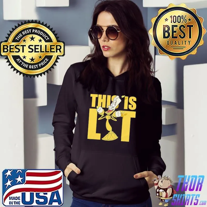 Beauty and the beast lumiere this is lit classic s Hoodie