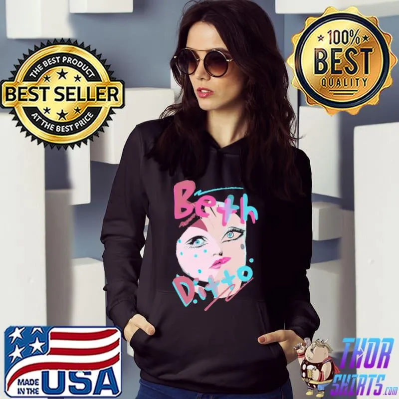 Beth ditto half face classic s Hoodie
