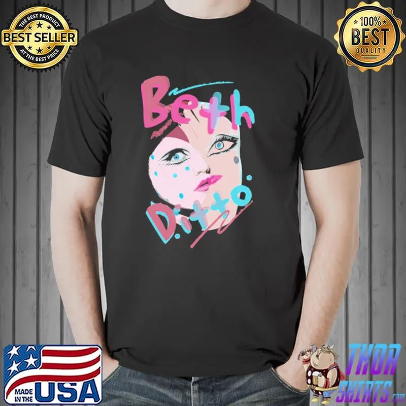 Beth ditto half face classic shirt